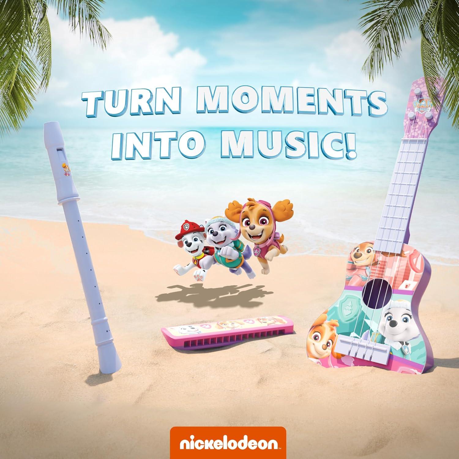 Set Musical Patrulla Canina Lollipop - Armónica, Ukulele y Flauta