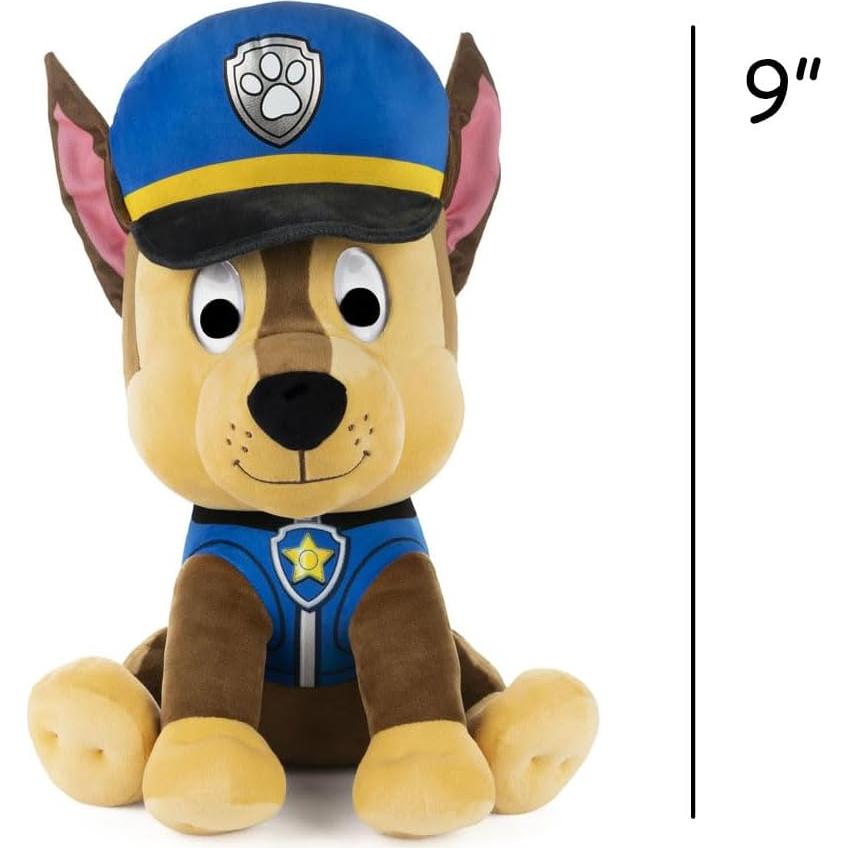 Peluche Chase Paw Patrol Personalizado 23 cm Licencia Oficial