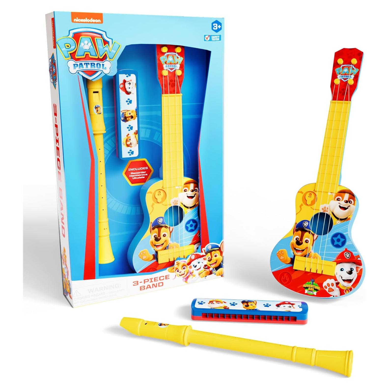 Conjunto Musical Paw Patrol - Armónica, Ukulele y Flauta