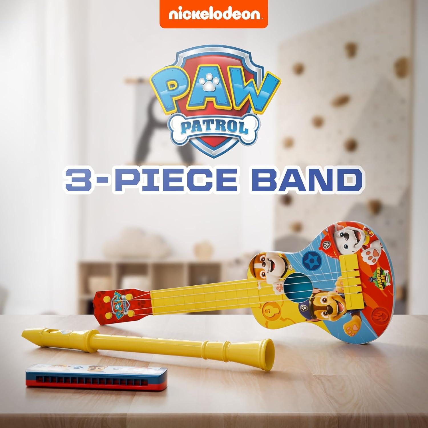 Conjunto Musical Paw Patrol - Armónica, Ukulele y Flauta