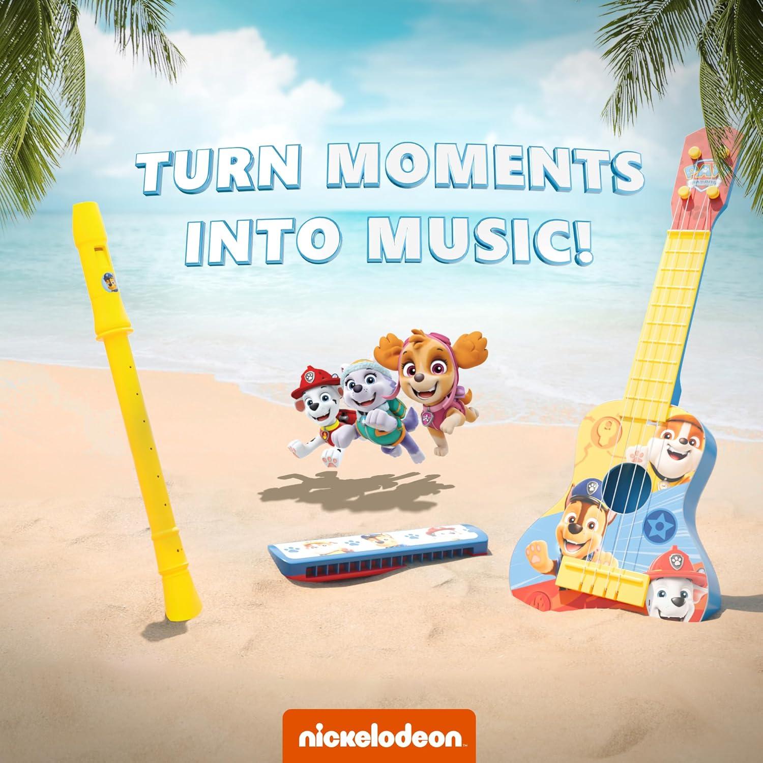 Conjunto Musical Paw Patrol - Armónica, Ukulele y Flauta