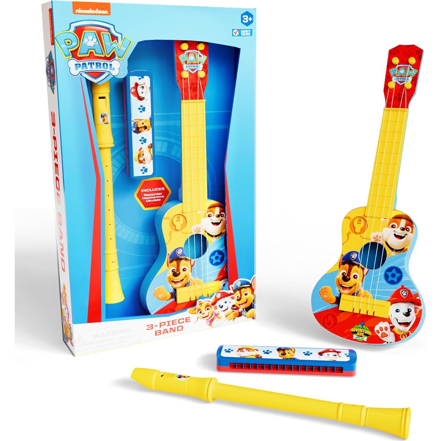 Conjunto Musical Paw Patrol - Armónica, Ukulele y Flauta