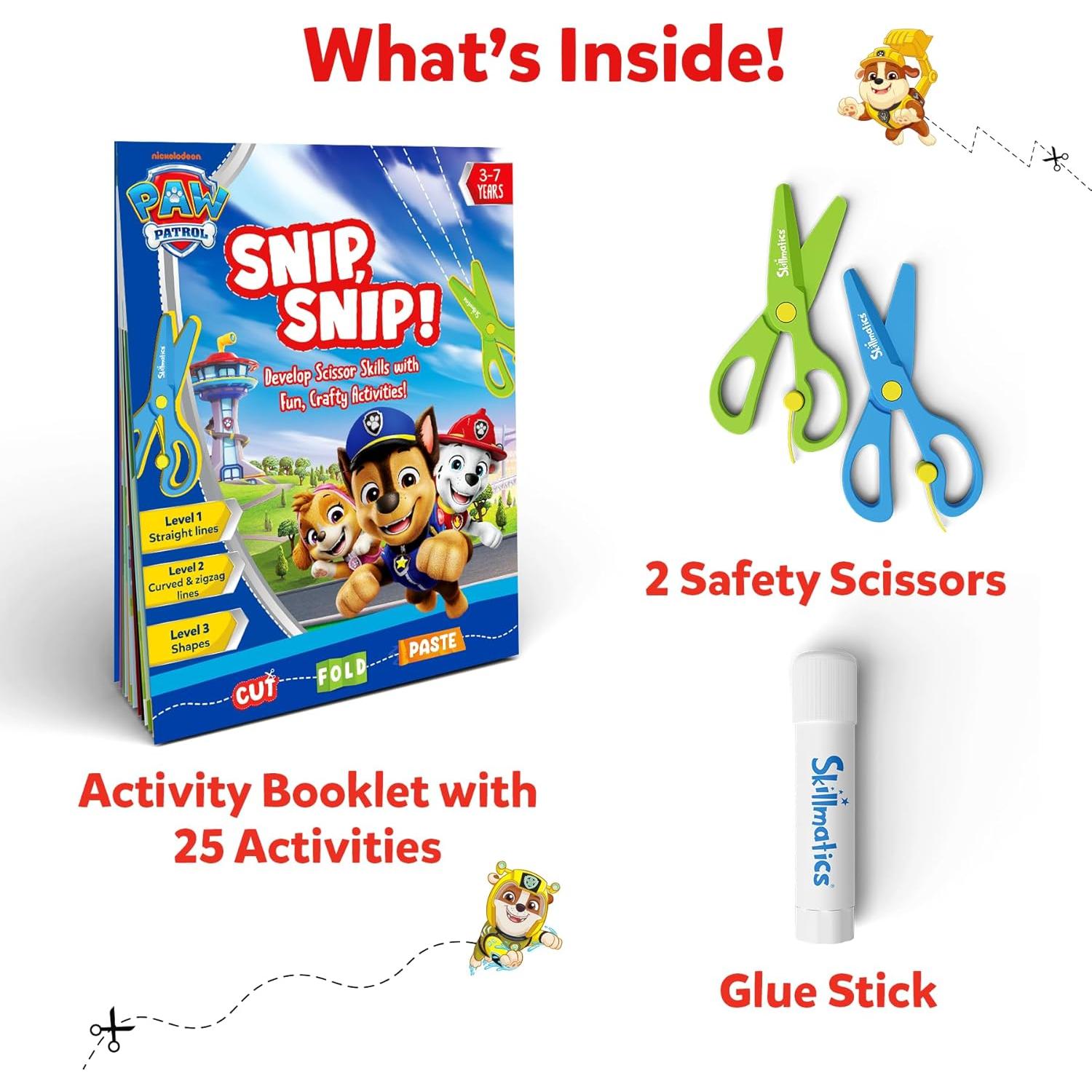 Skillmatics Kit de Actividades PAW Patrol - Habilidades con Tijeras