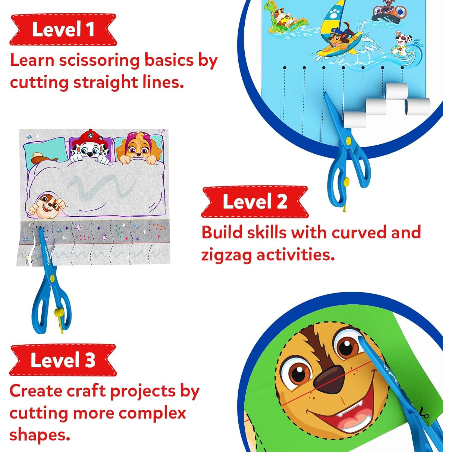 Skillmatics Kit de Actividades PAW Patrol - Habilidades con Tijeras