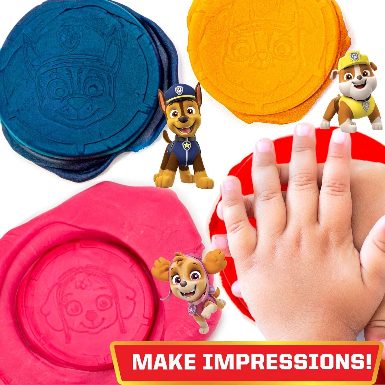 Pasta Sensorial Paw Patrol - 4 Tarros Reutilizables 85g
