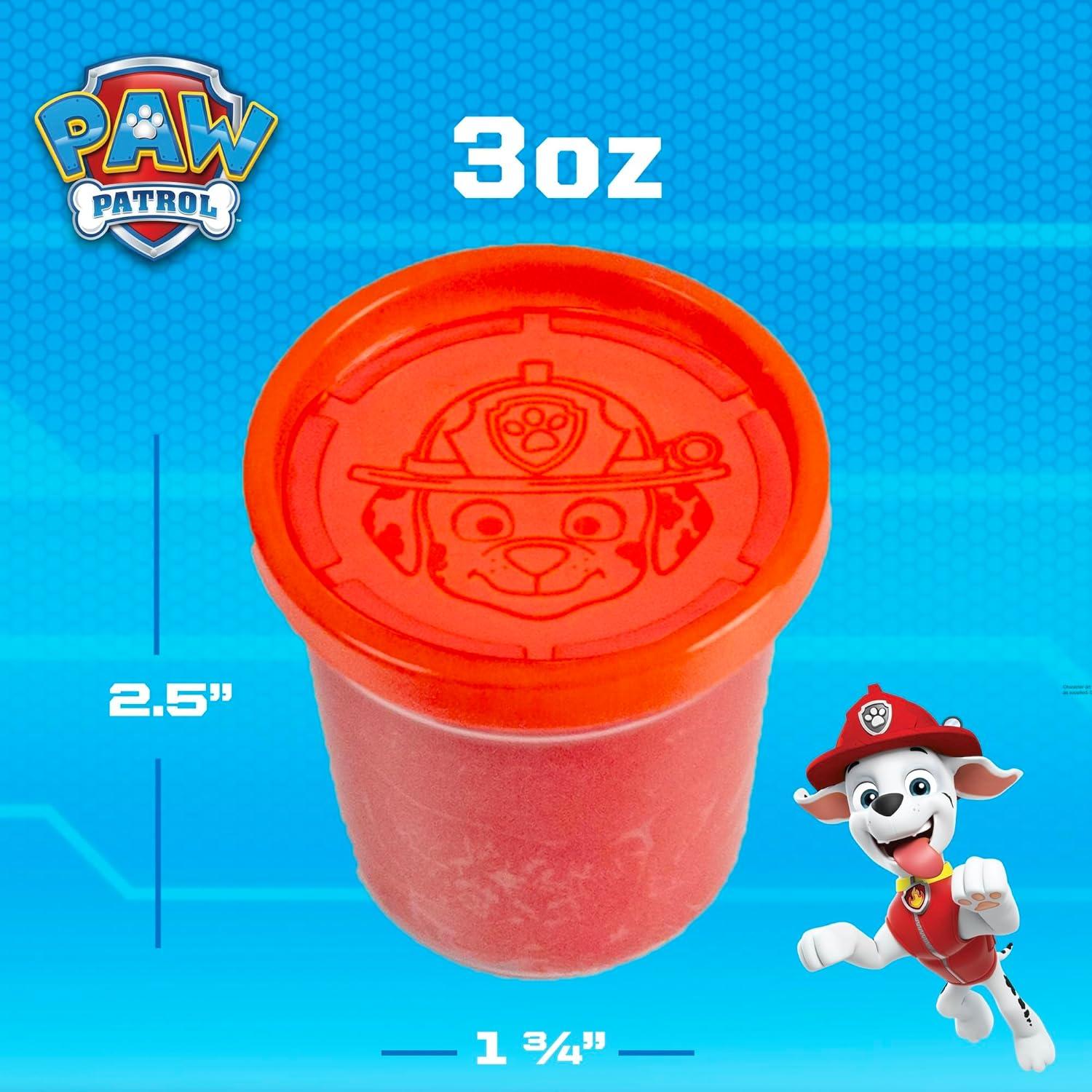 Pasta Sensorial Paw Patrol - 4 Tarros Reutilizables 85g