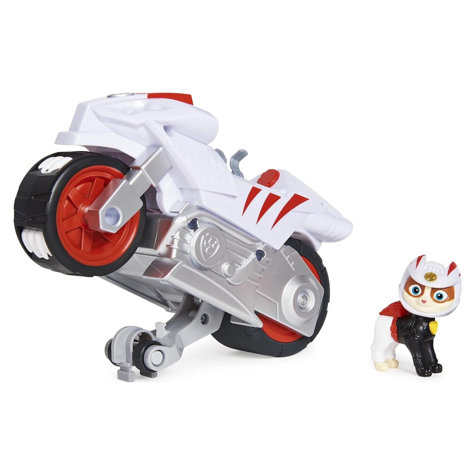 Vehículo Deluxe de Motocicleta Wildcat PAW Patrol con Figura