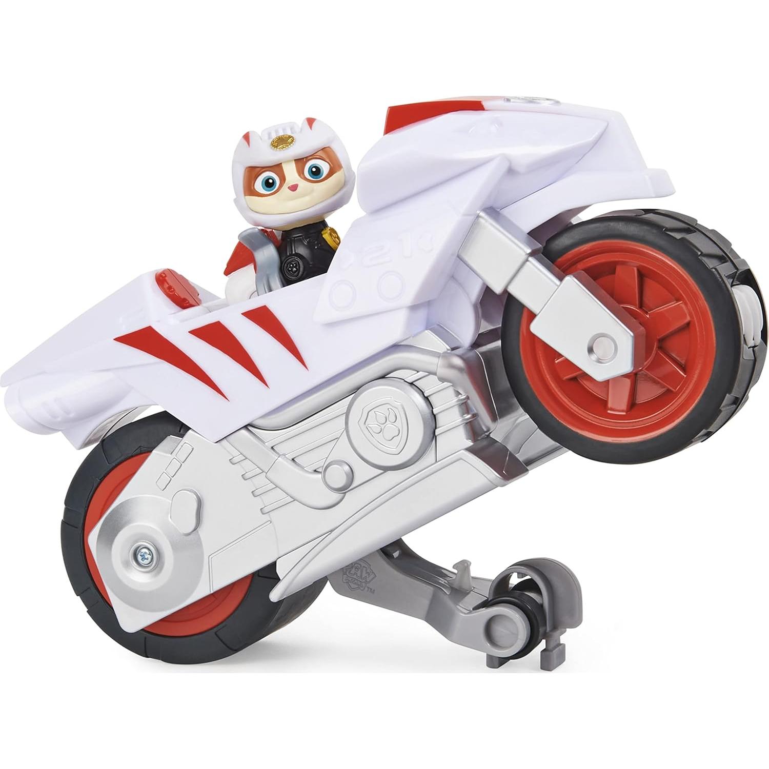 Vehículo Deluxe de Motocicleta Wildcat PAW Patrol con Figura
