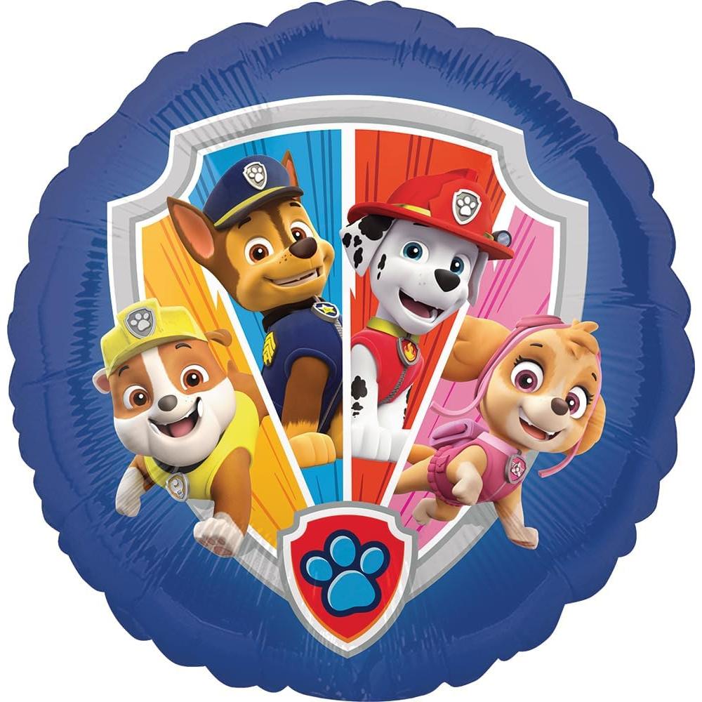Ramo de Globos Anagram Paw Patrol Chase y Amigos 5 Piezas