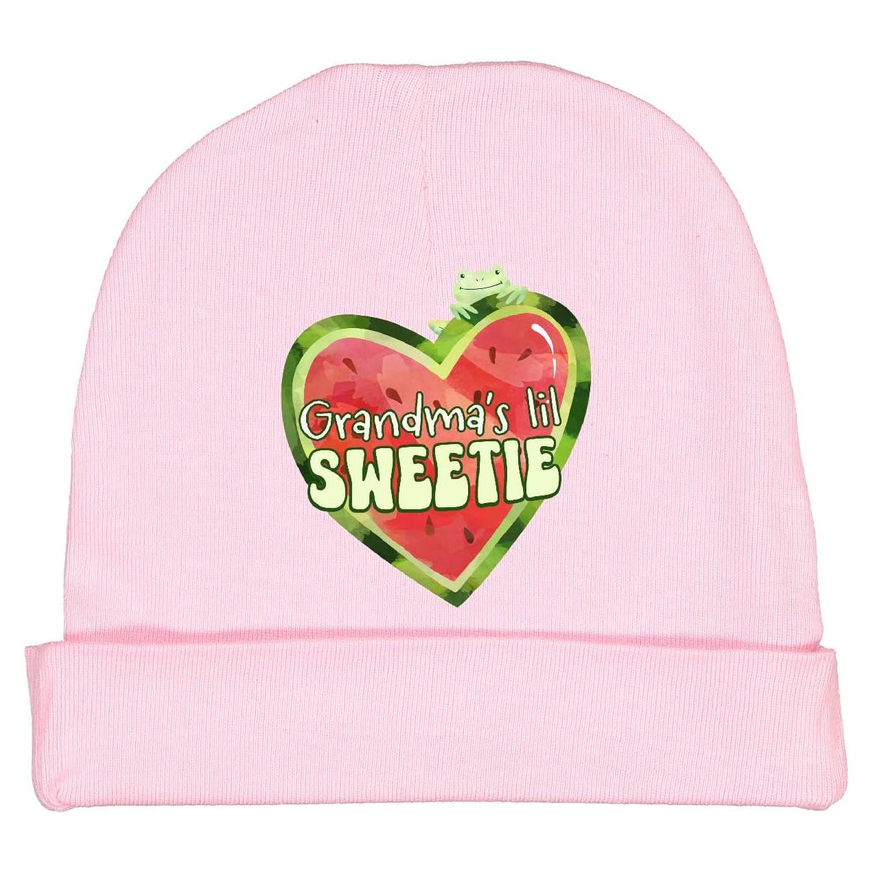 Sombrero Beanie Bebé Niña Lil Sweetie Rosa 100% Algodón