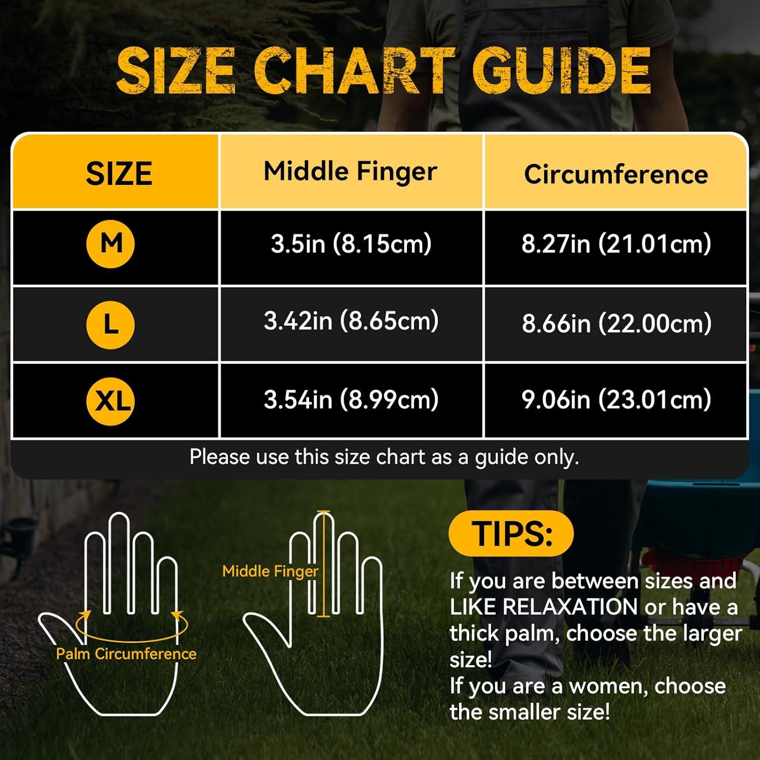 Guantes de trabajo de cuero OZERO grandes - 3 pares