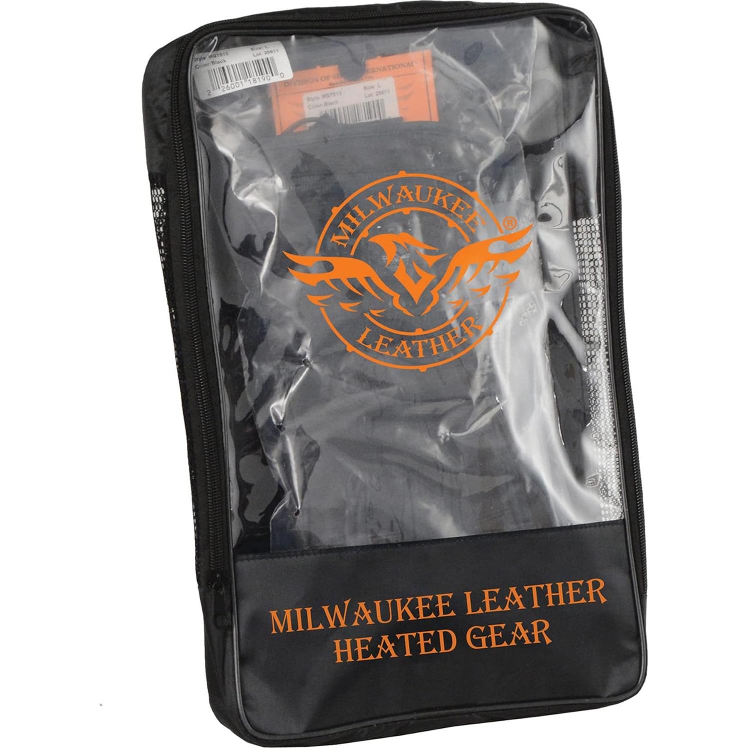 Guantes calefaccionados impermeables Milwaukee Leather para hombres