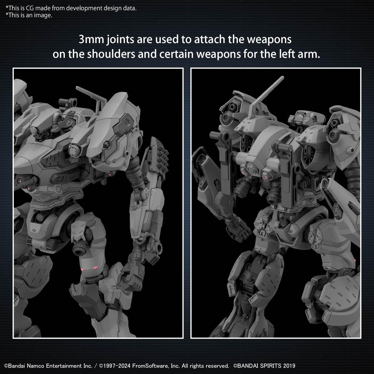 Kit de Modelo Bandai Hobby Armored Core VI CC-2000 1/144