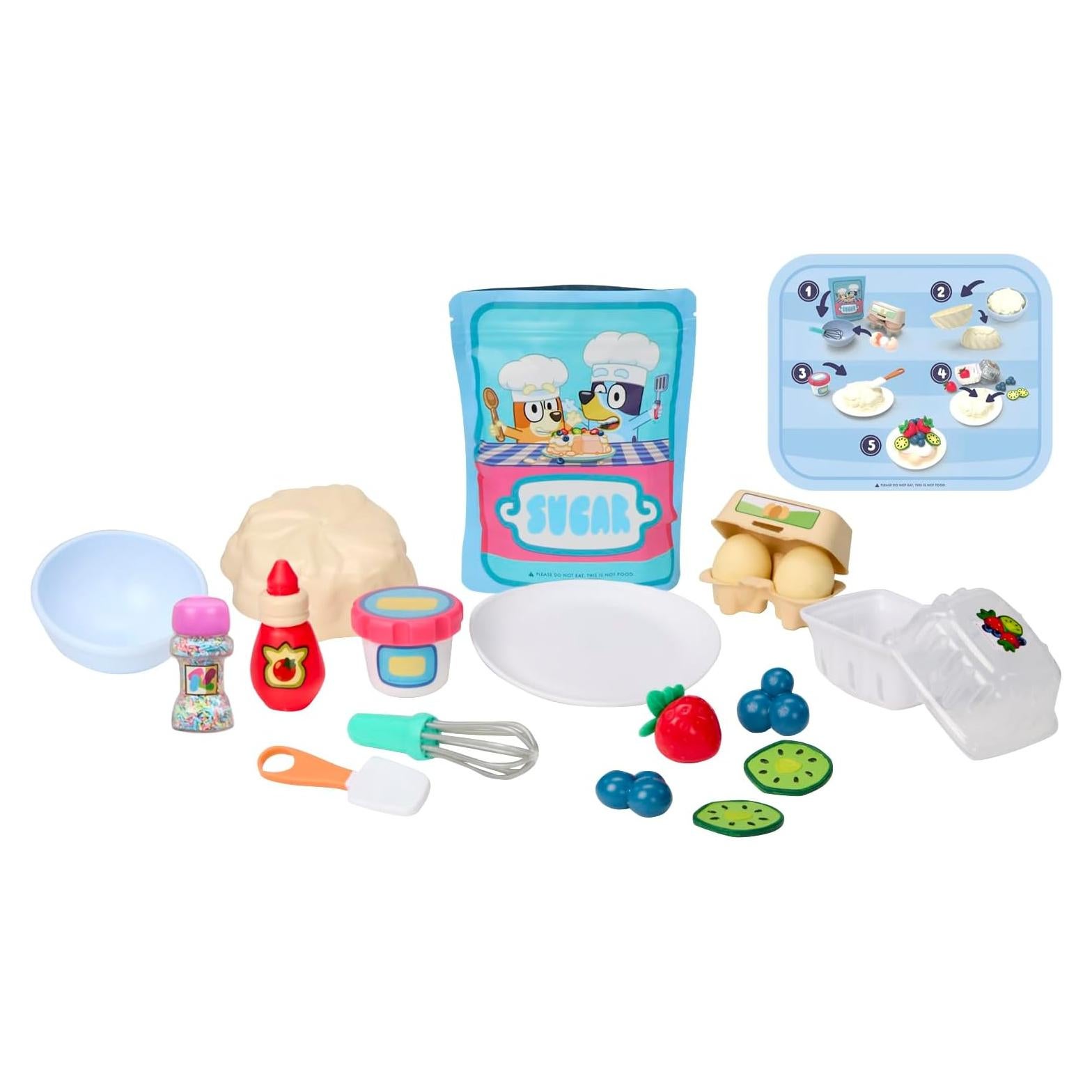 Kit de Cocina Pavlova Bluey Little Tikes 15 Accesorios 3+ Años