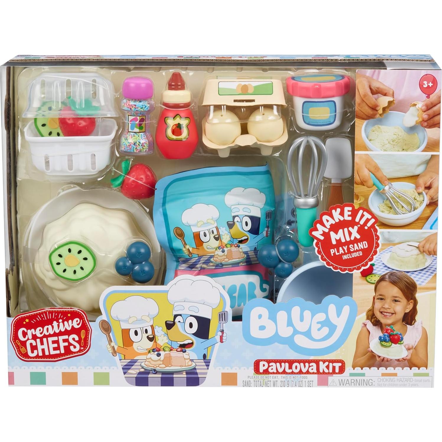 Kit de Cocina Pavlova Bluey Little Tikes 15 Accesorios 3+ Años