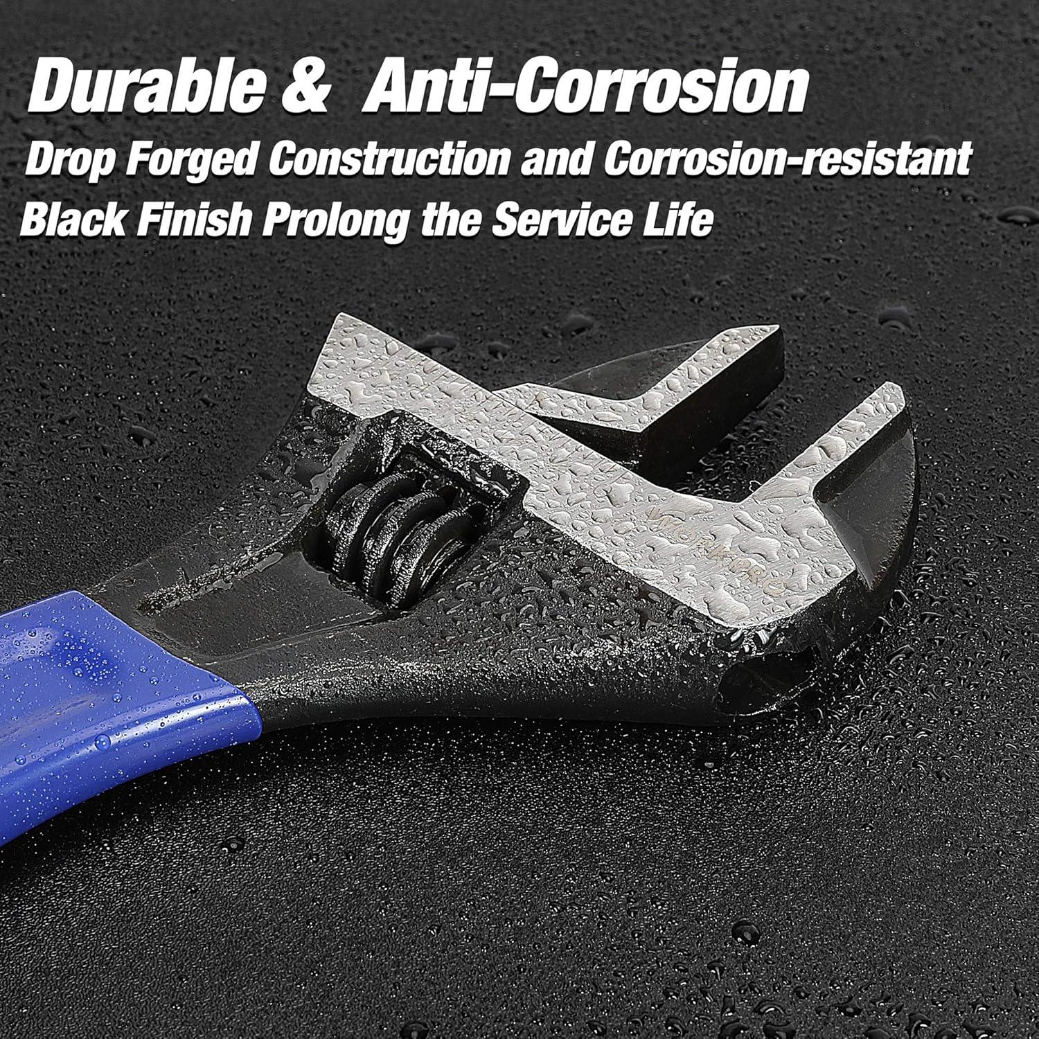 Set de Llaves Ajustables WORKPRO 2 Piezas 15 y 25 cm