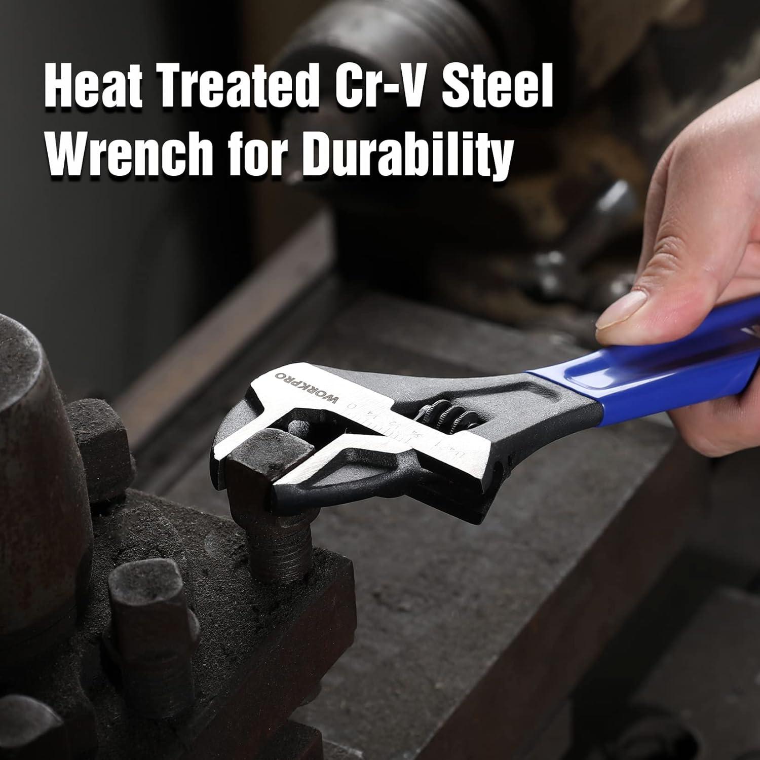 Set de Llaves Ajustables WORKPRO 2 Piezas 15 y 25 cm