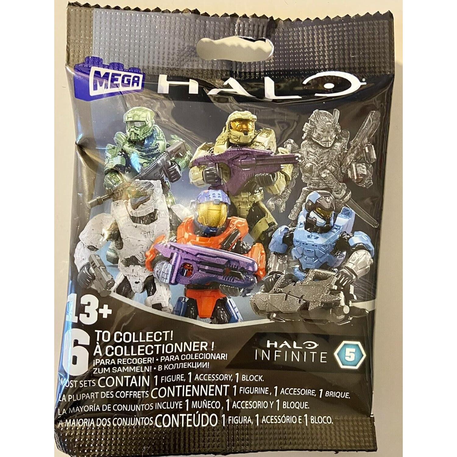 Mega Construx Halo Infinite Mini Figuras Serie 5 - 6 Paquetes
