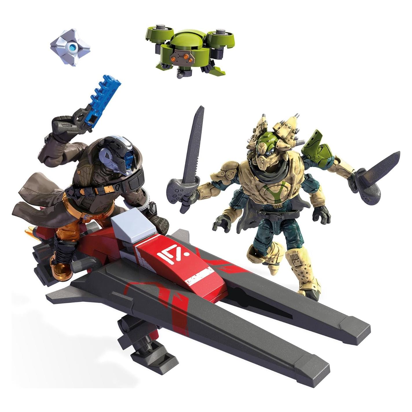 Mega Construx Destiny Sparrow S-10V Kit de Construcción