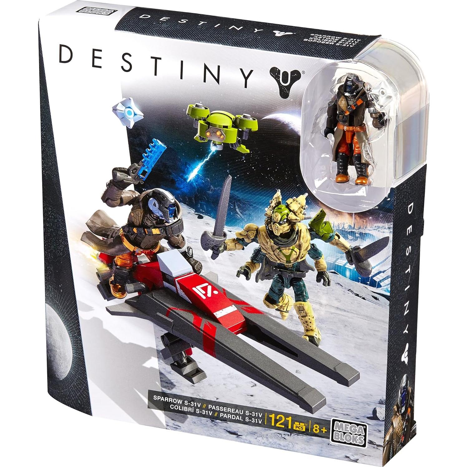 Mega Construx Destiny Sparrow S-10V Kit de Construcción