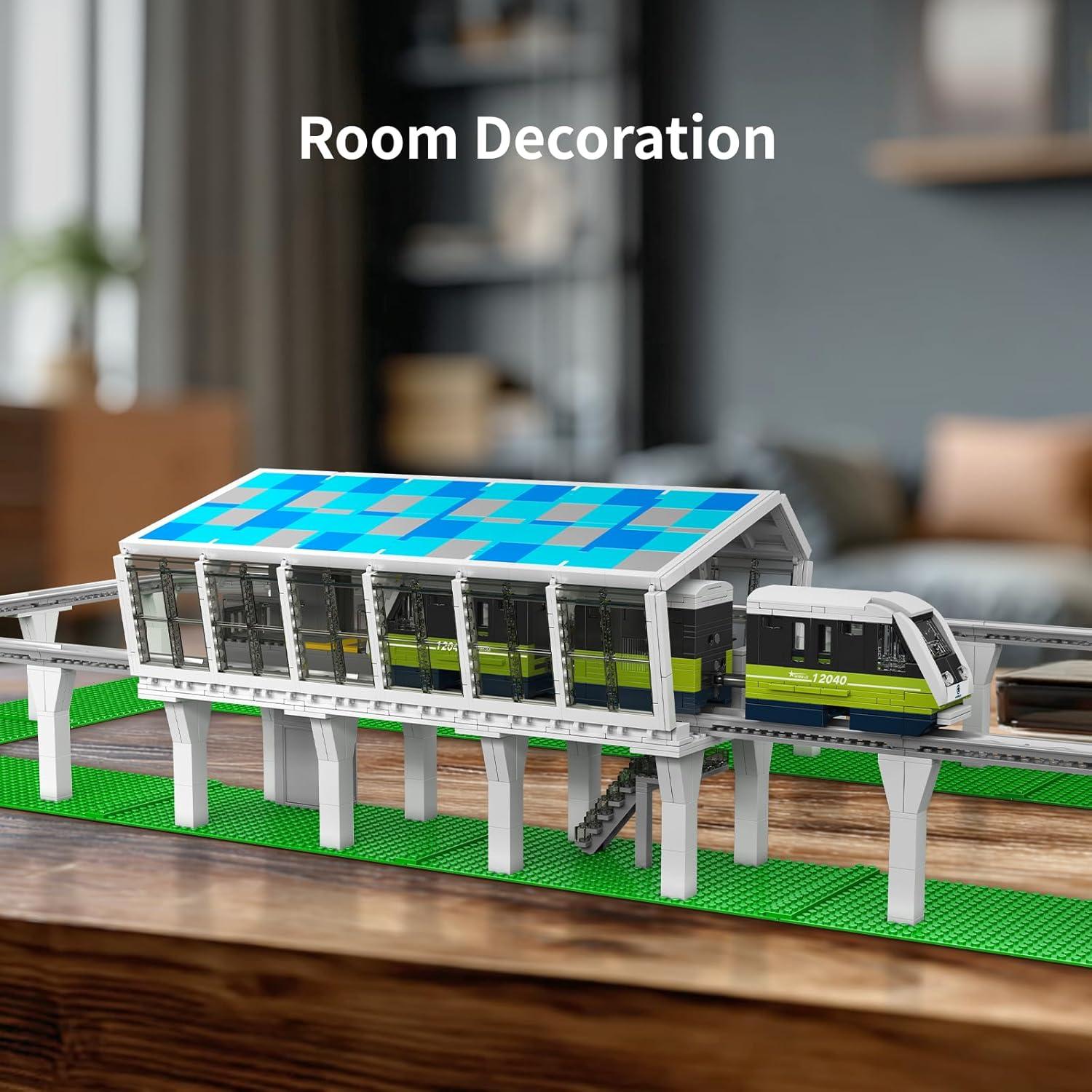 Mould King 12040 Kit de Modelo de Tren Expreso 1957 Piezas