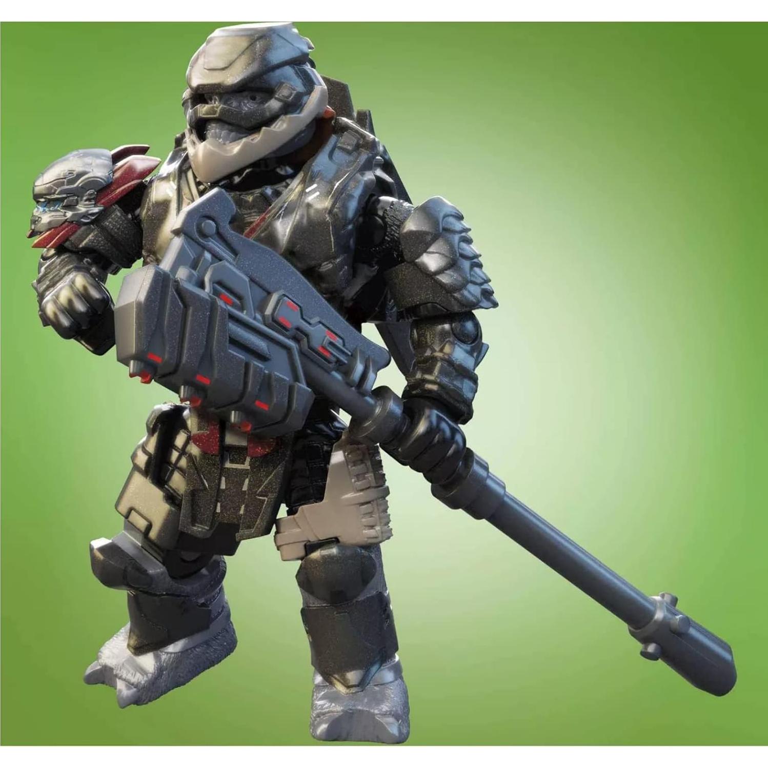 Figura de Acción Mega Construx Hyperius Halo Infinite 32g