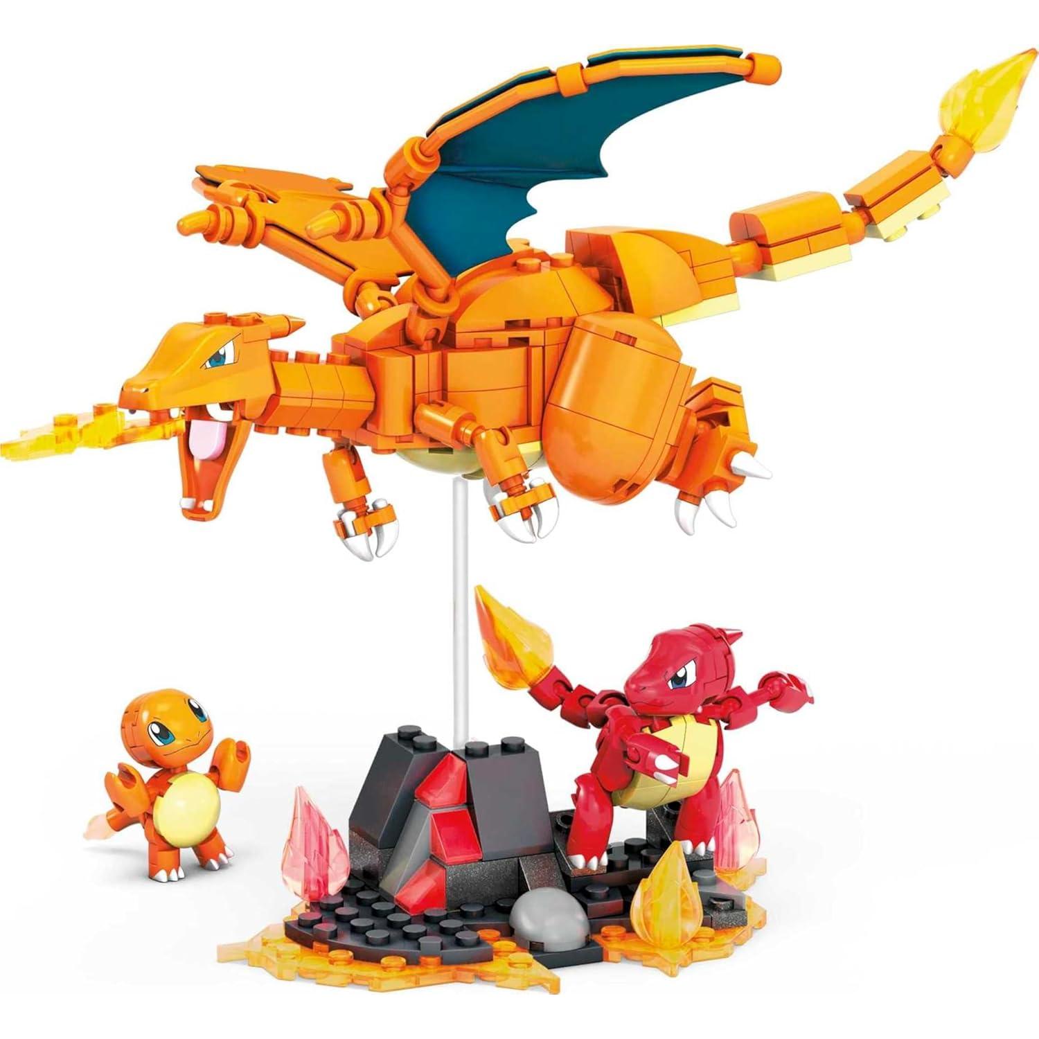 Set de Construcción Pokémon MEGA Charmander 313 Piezas