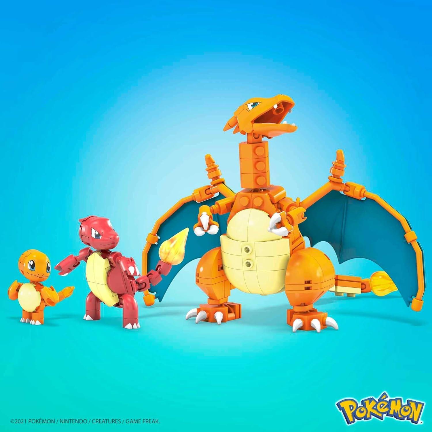 Set de Construcción Pokémon MEGA Charmander 313 Piezas