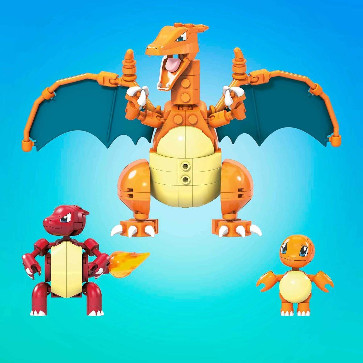 Set de Construcción Pokémon MEGA Charmander 313 Piezas