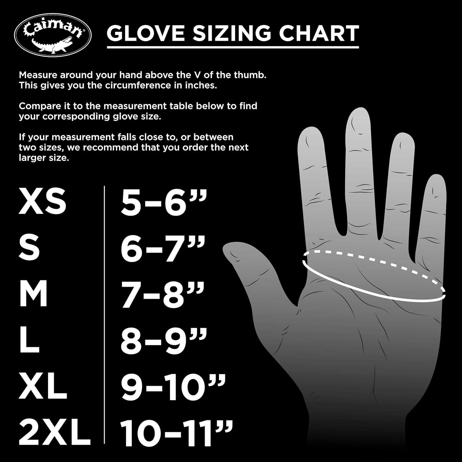 Guantes de Soldadura Caiman 1828 de Cuero de Vaca Grande