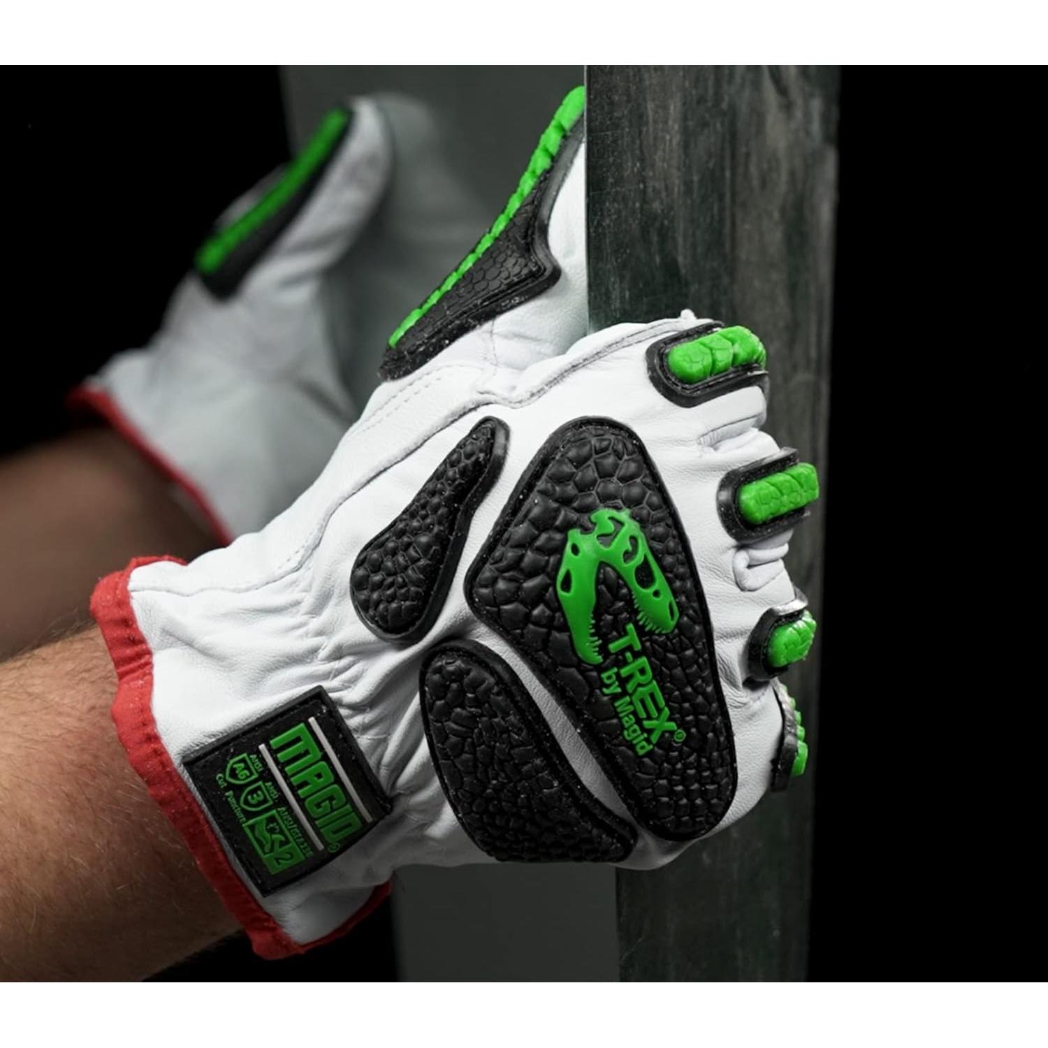 Guante de Impacto Magid T-REX Rebel TRX814 Piel de Cabra A6-9/L
