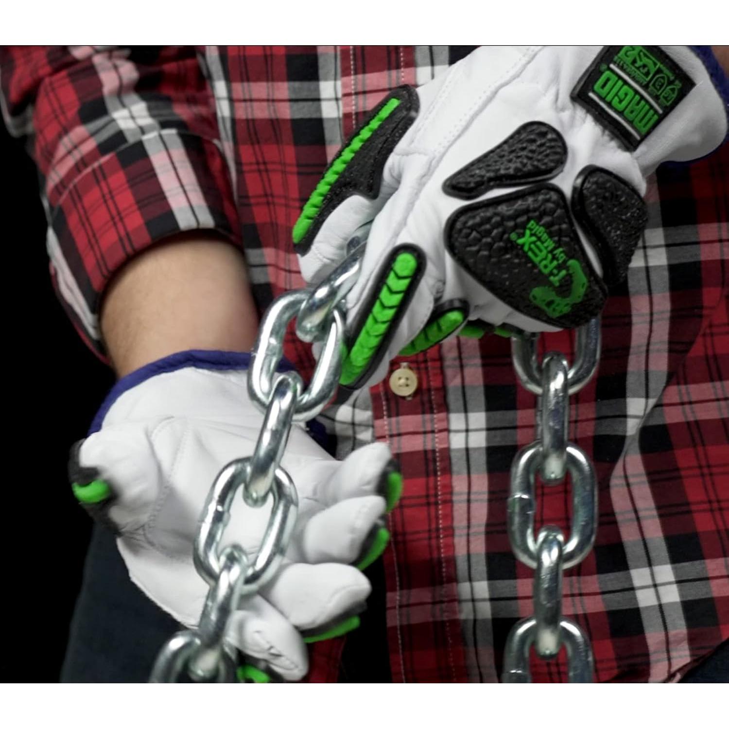 Guante de Impacto Magid T-REX Rebel TRX814 Piel de Cabra A6-9/L