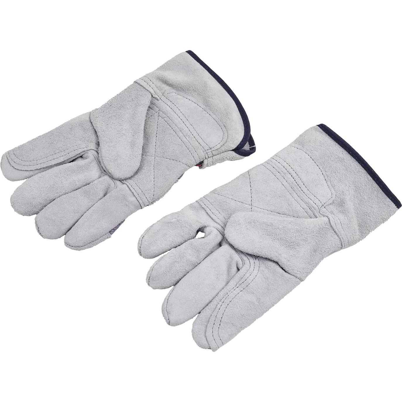 Guantes de Trabajo SATA de Cuero Doble Capa L para Jardinería