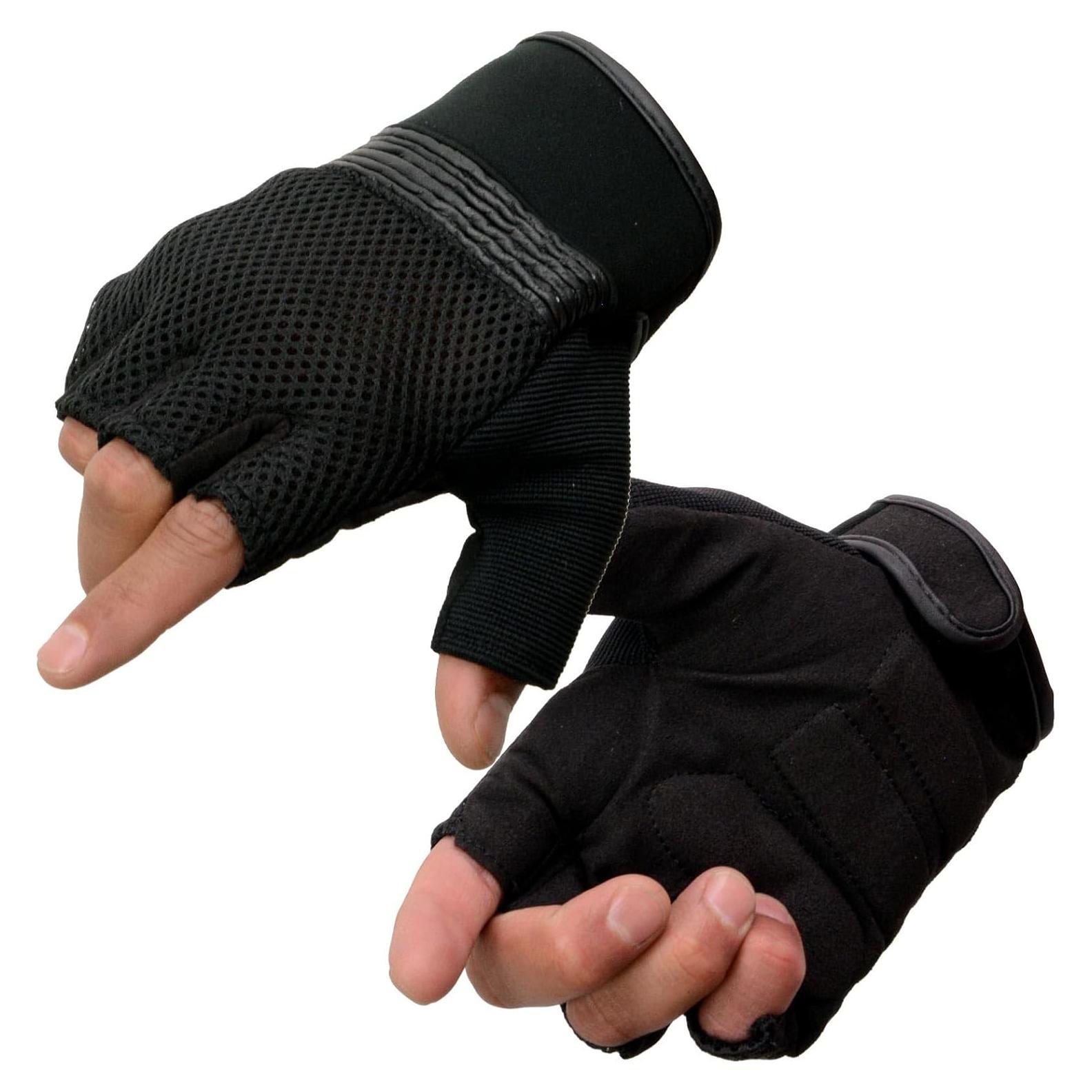 Guantes de Motocicleta Milwaukee Leather MG7590 con Palma de Gel