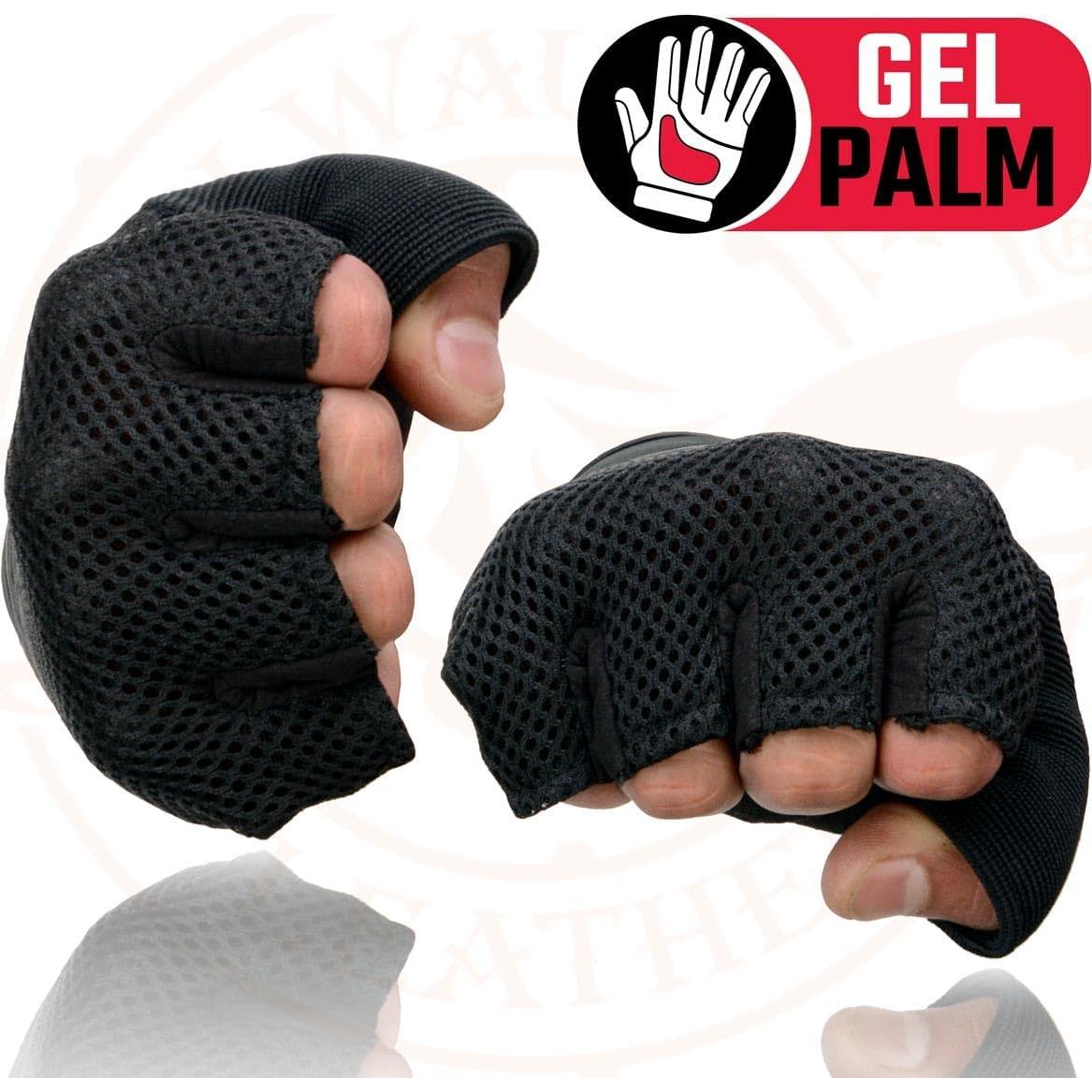 Guantes de Motocicleta Milwaukee Leather MG7590 con Palma de Gel