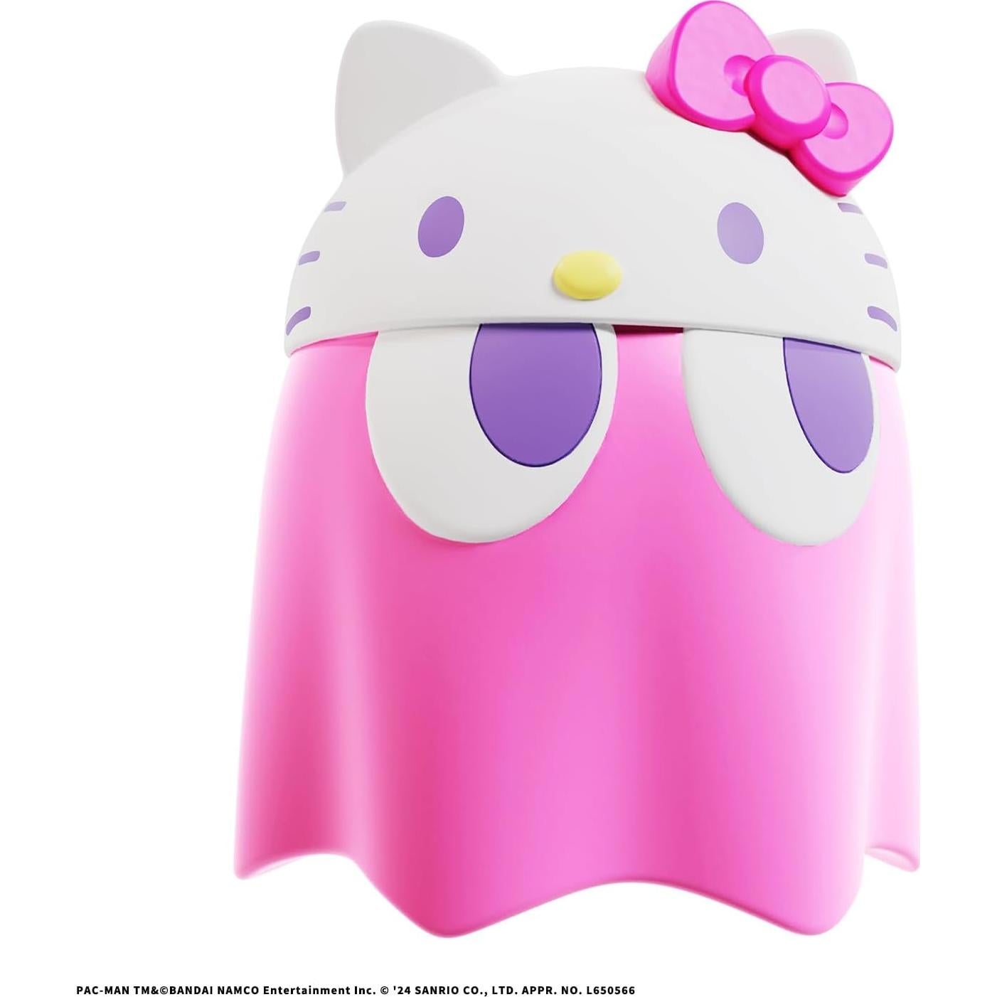 Figura de Vinilo MegaHouse Pac-Man x Sanrio Hello Kitty 10cm