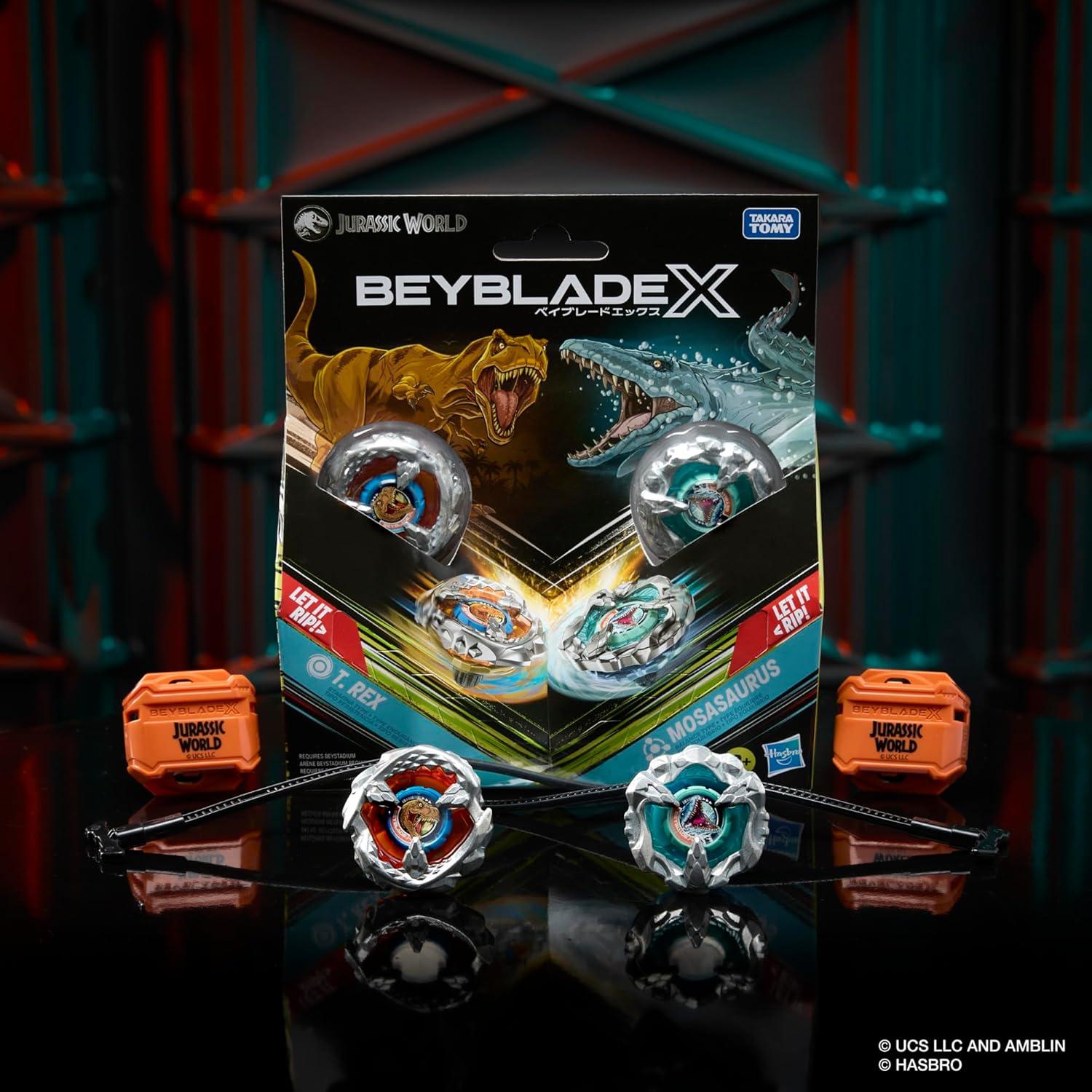 Beyblade X Multipack T. Rex vs Mosasaurus - Hasbro