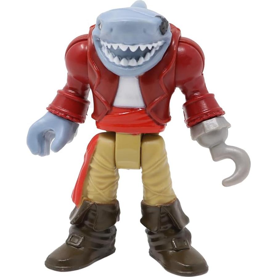 Figura de Reemplazo Capitán Pirata Tiburón Fisher-Price DRY15