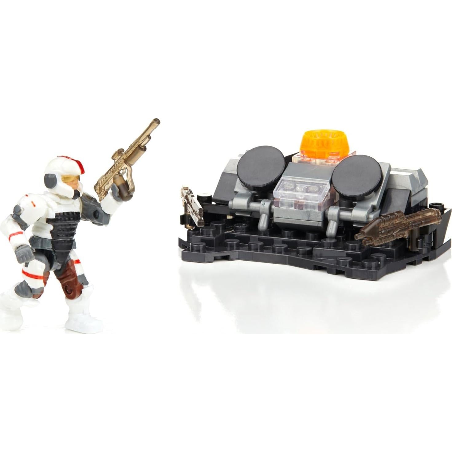 Mega Bloks Halo Consola C&C UNSC Construible con Marine