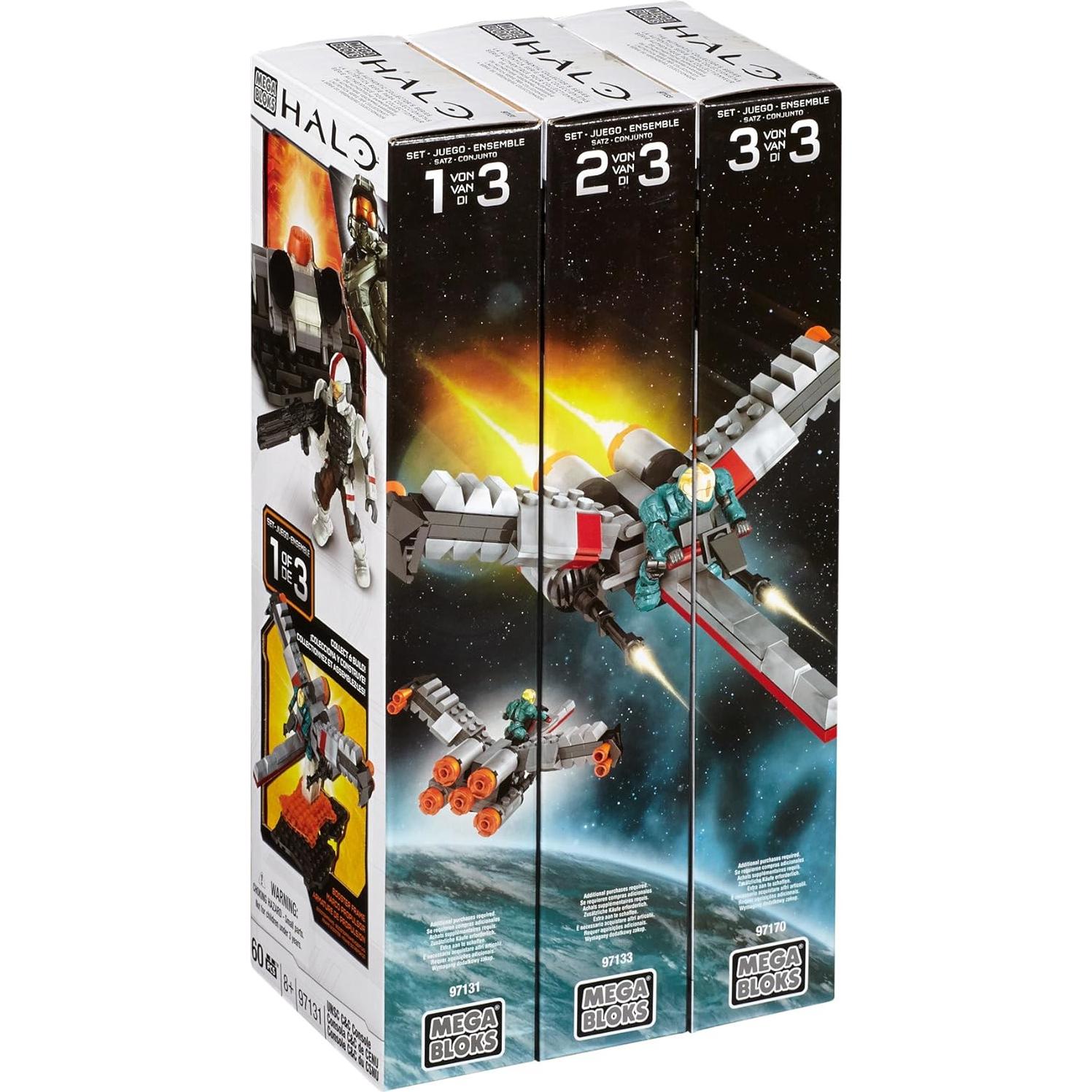 Mega Bloks Halo Consola C&C UNSC Construible con Marine