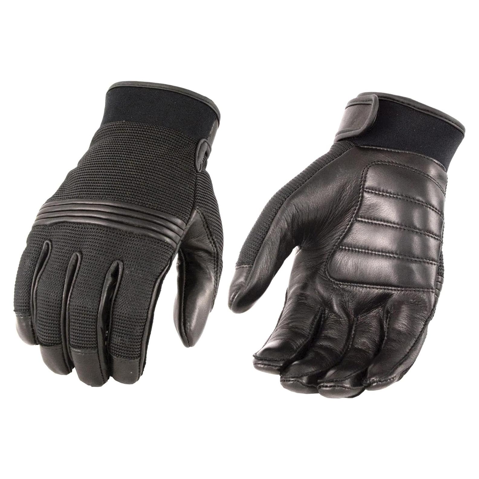 Guante de Cuero y Malla para Hombre Milwaukee Leather MG7517