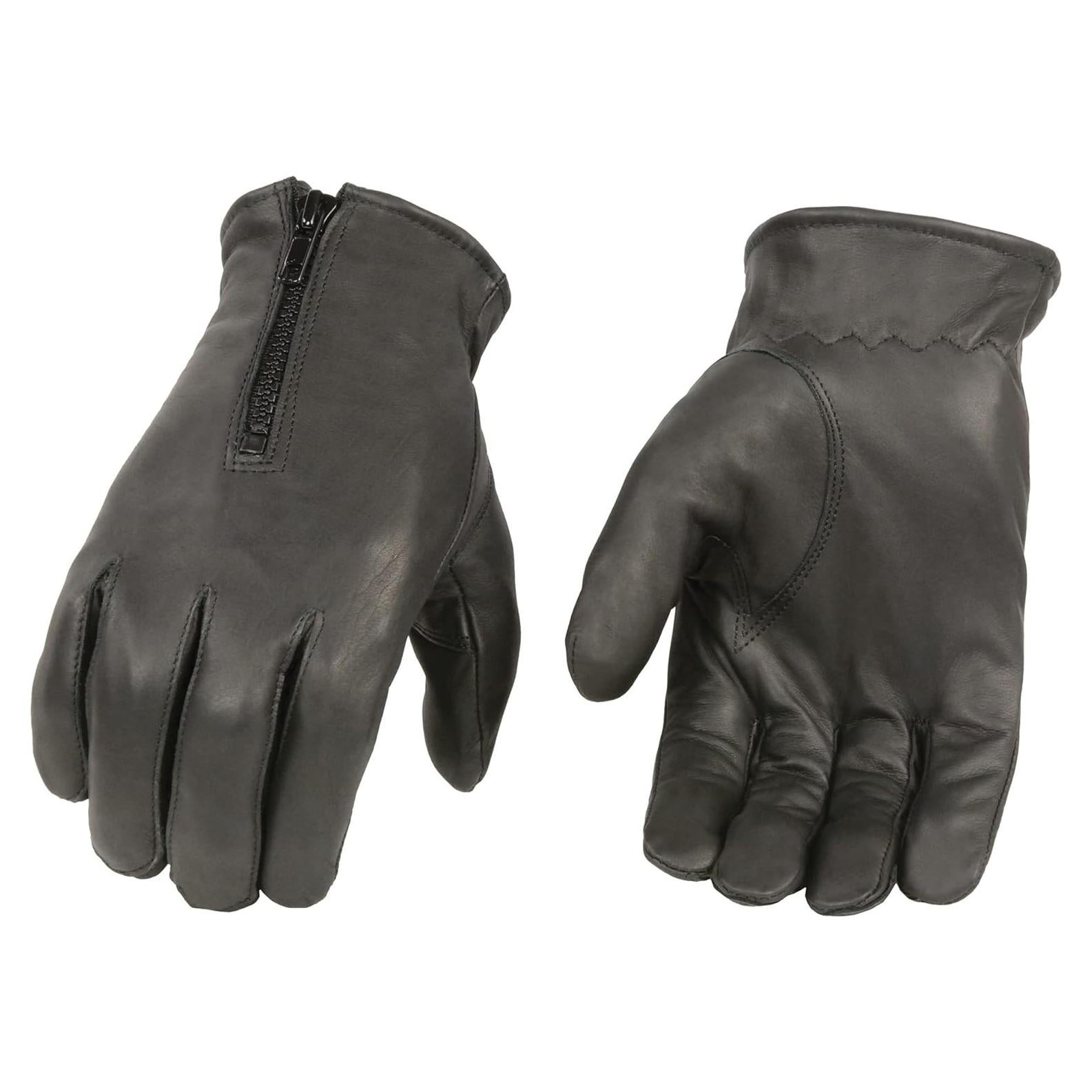 Guantes de Cuero Premium Milwaukee Leather con Forro Térmico