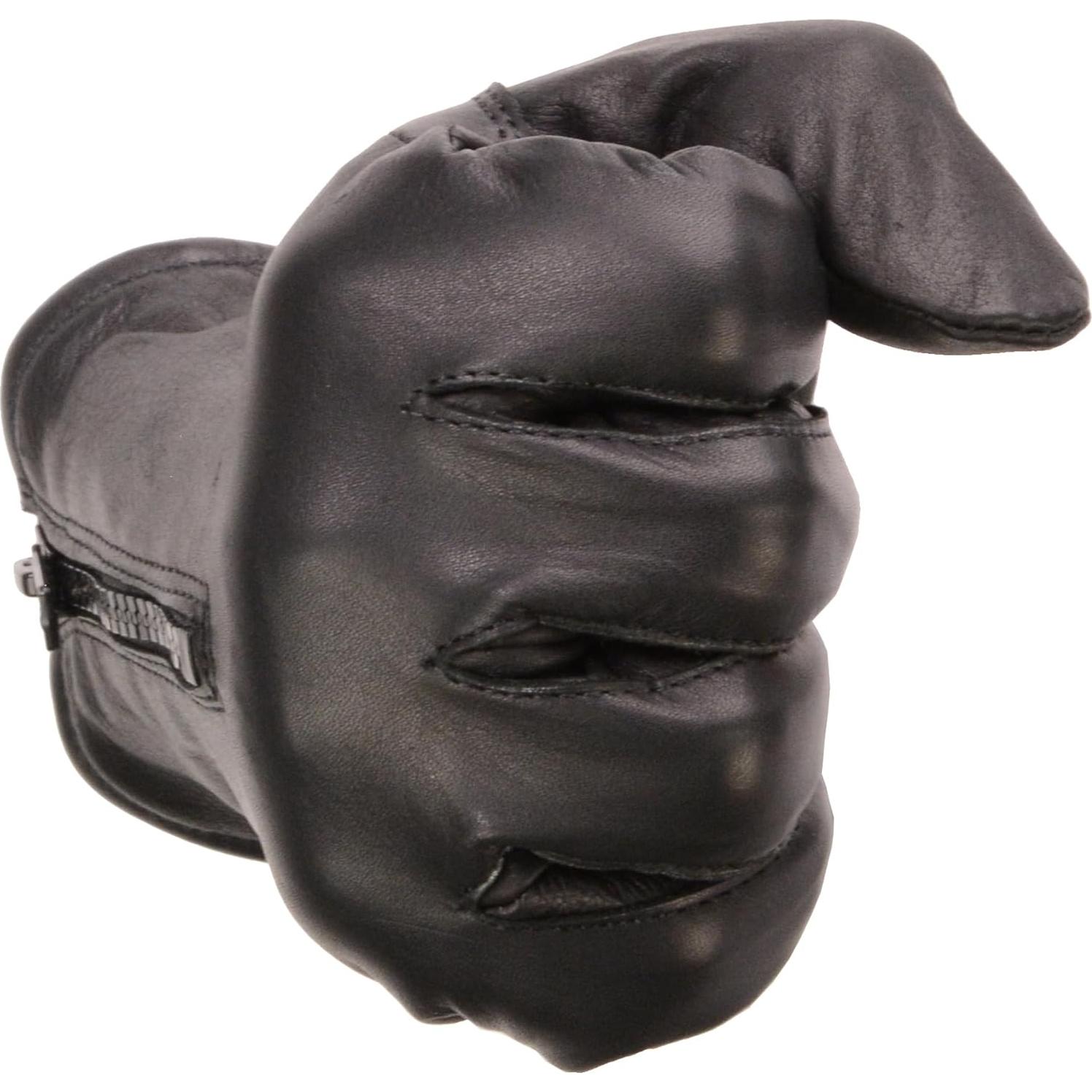 Guantes de Cuero Premium Milwaukee Leather con Forro Térmico