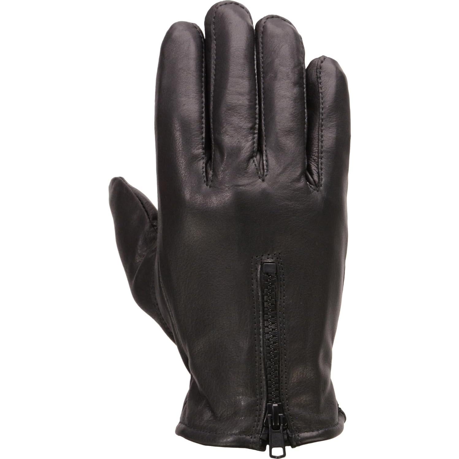 Guantes de Cuero Premium Milwaukee Leather con Forro Térmico