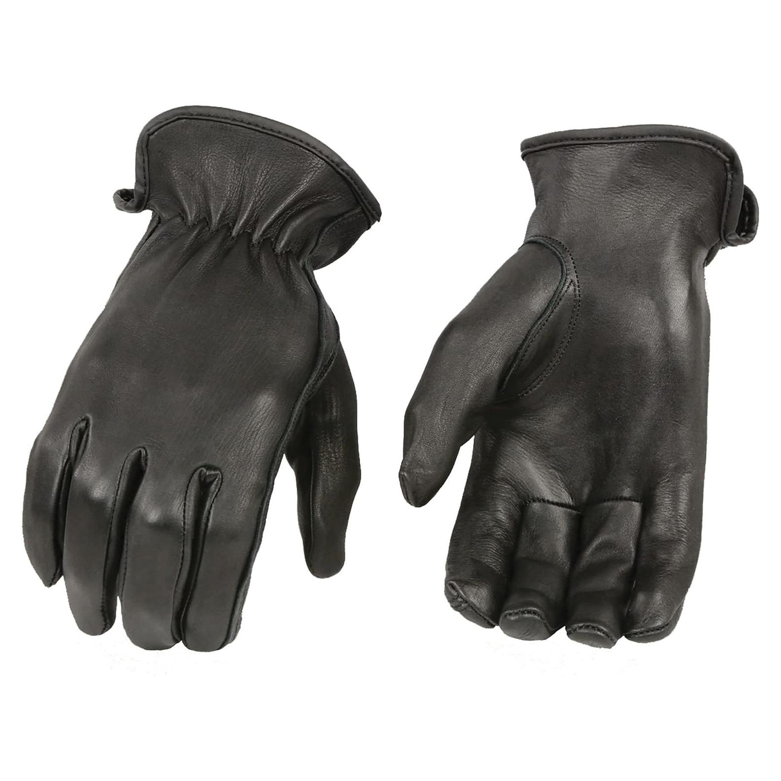 Guantes de Cuero de Ciervo para Mujeres Milwaukee SH886 Negro