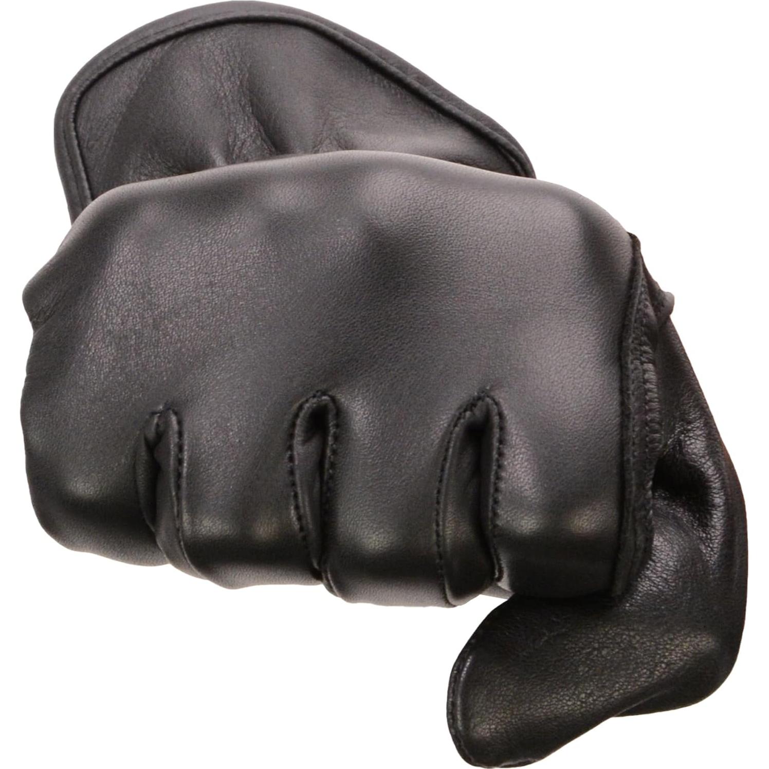 Guantes de Cuero de Ciervo para Mujeres Milwaukee SH886 Negro