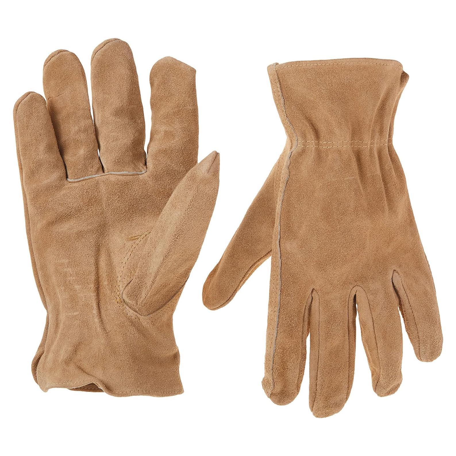 Guantes de trabajo de cuero dividido Custom Leathercraft 2055L