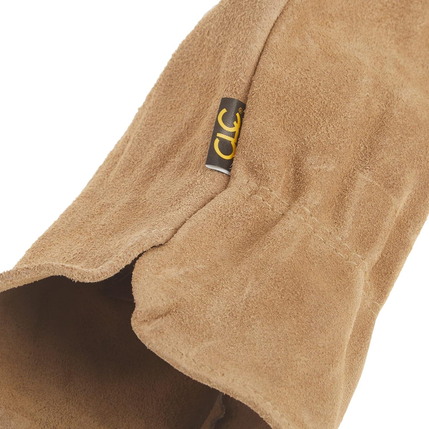 Guantes de trabajo de cuero dividido Custom Leathercraft 2055L