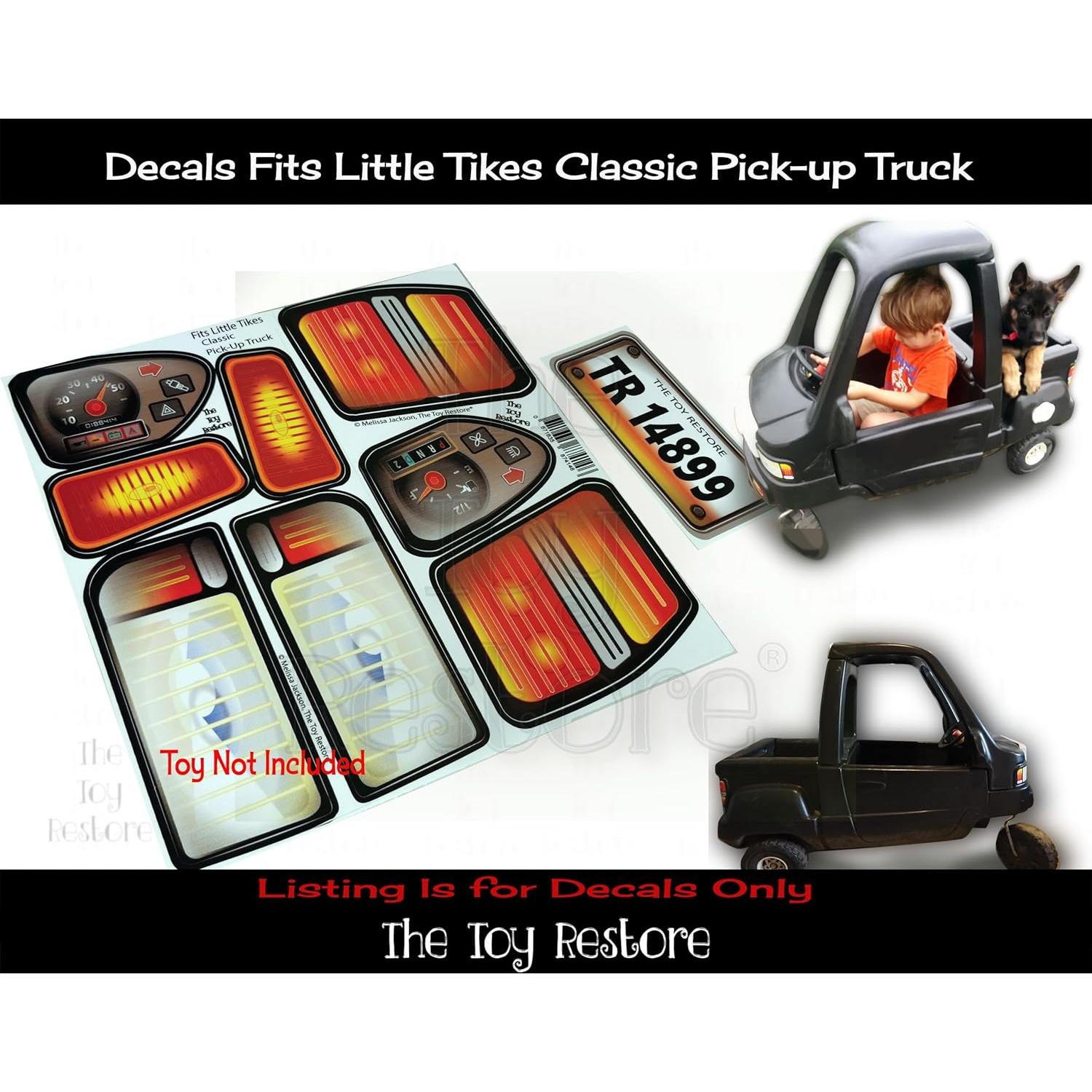 Calcomanías de Reemplazo Toy Restore para Camión Clásico