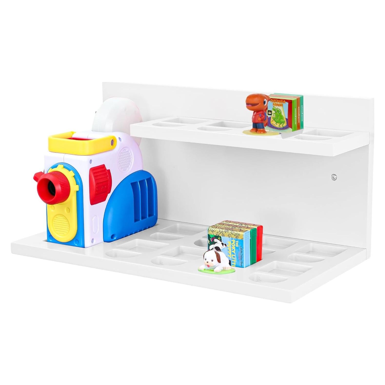 Estante Flotante PHOENANCEE para Libros Little Tikes Blanco